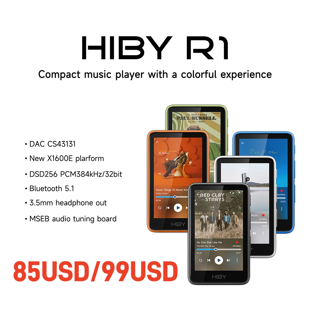 100% Original HiBy R1 HiFi Mus - Audio Music Web 评论和价格