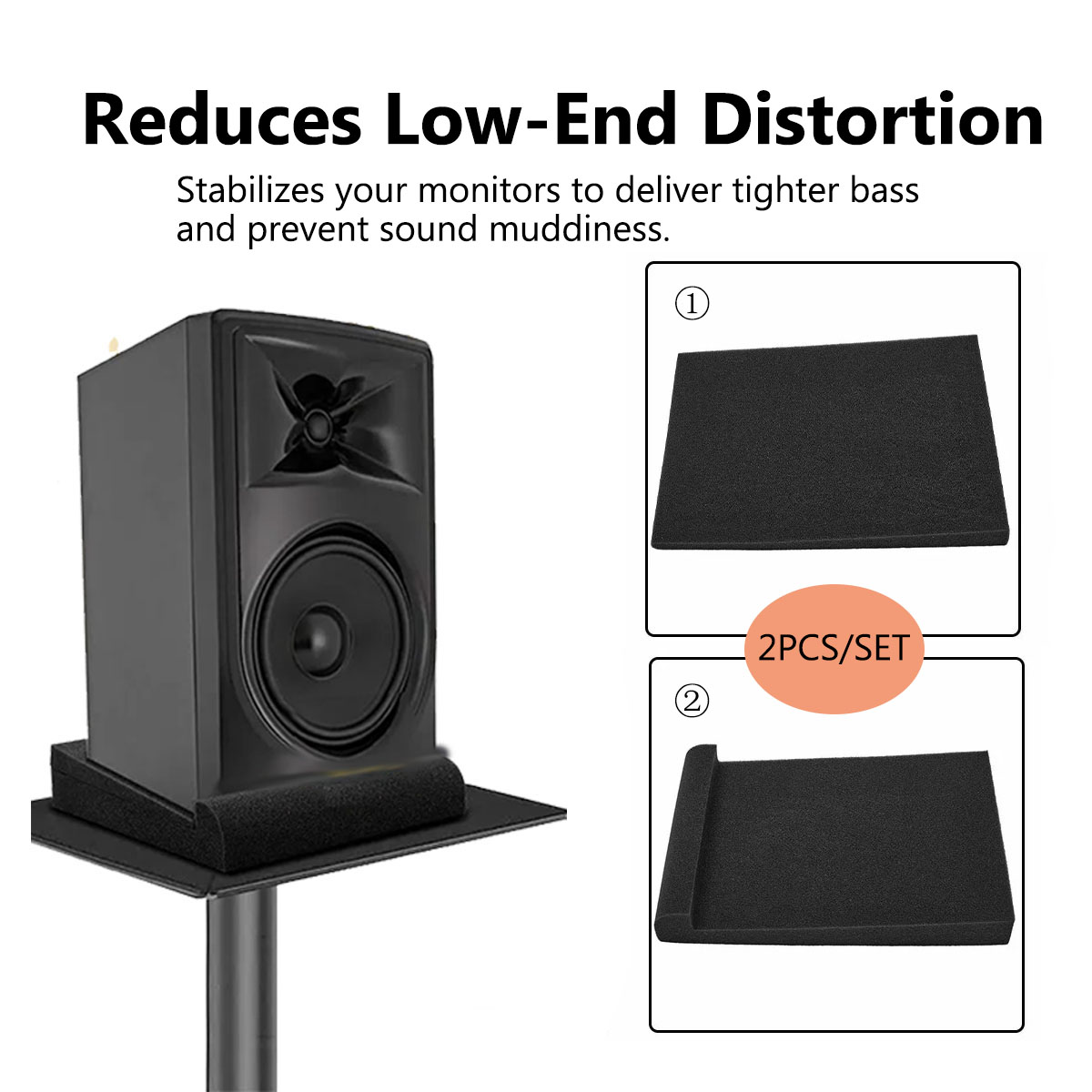 Studio Monitor Isolation Pads  - Studio Monitor Speaker 评论和价格