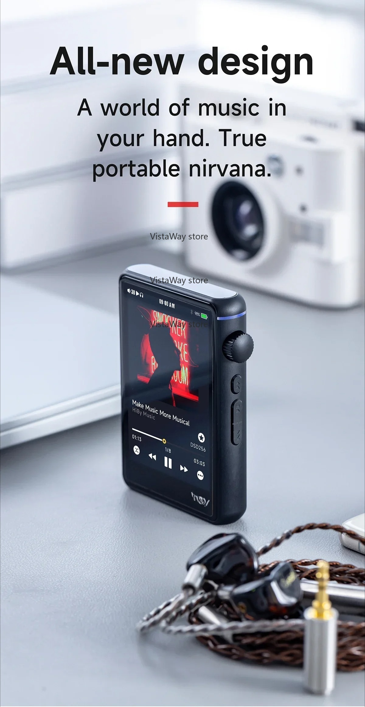 Bluetooth WiFi Music Player MP - Audio Music Web 评论和价格