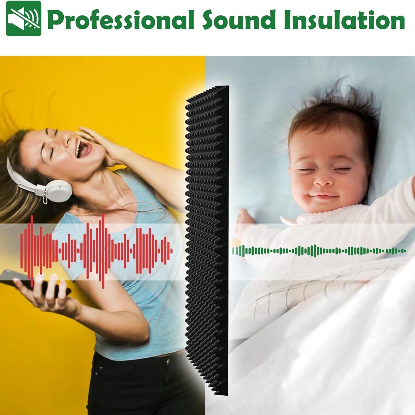 1PC Self-Adhesive Acoustic Sou - Studio Monitor Speaker 评论和价格