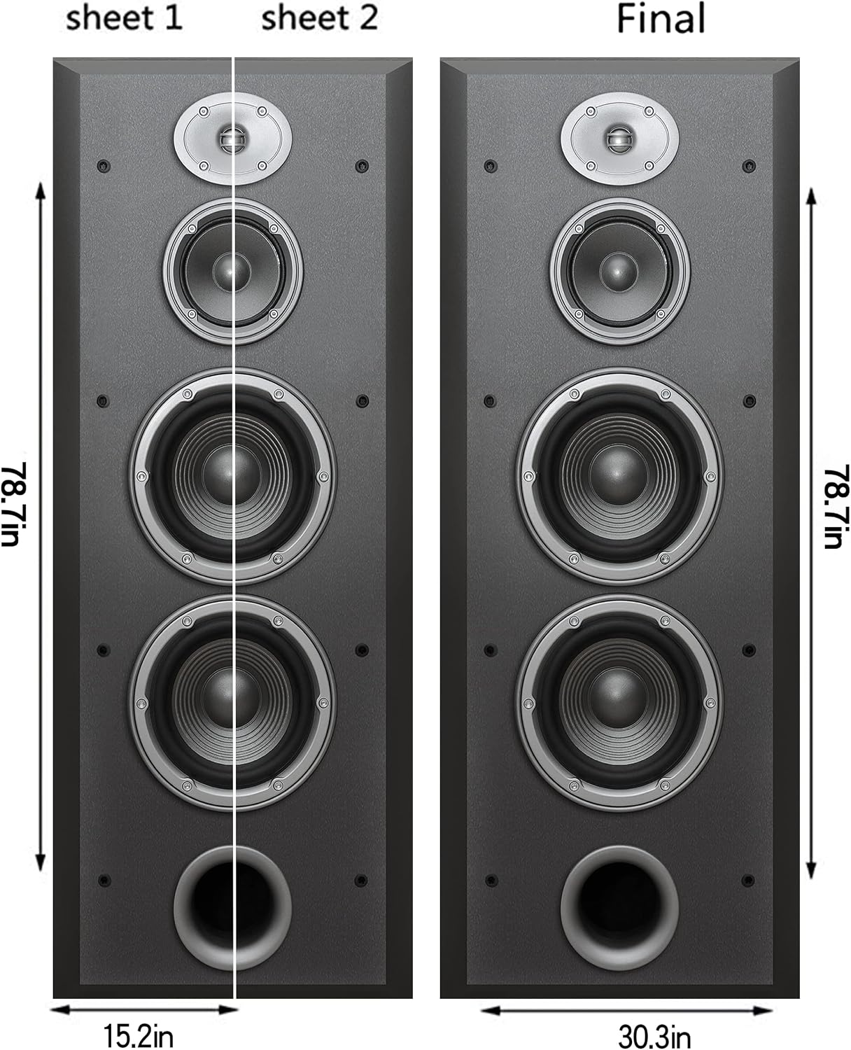 Speaker Door Sticker Music Aud - Audio Music Remover 评论和价格