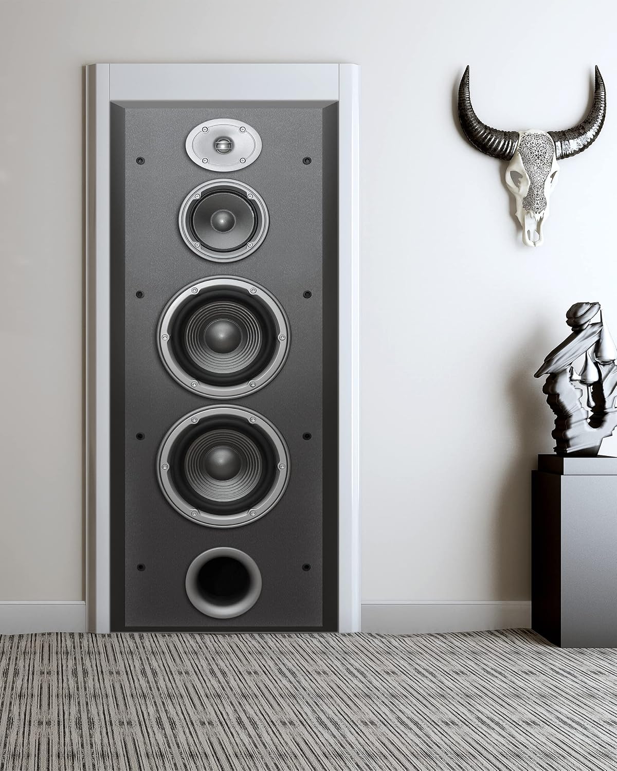 Speaker Door Sticker Music Aud - Audio Music Remover 评论和价格